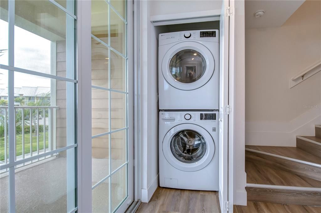 Laundry closet!