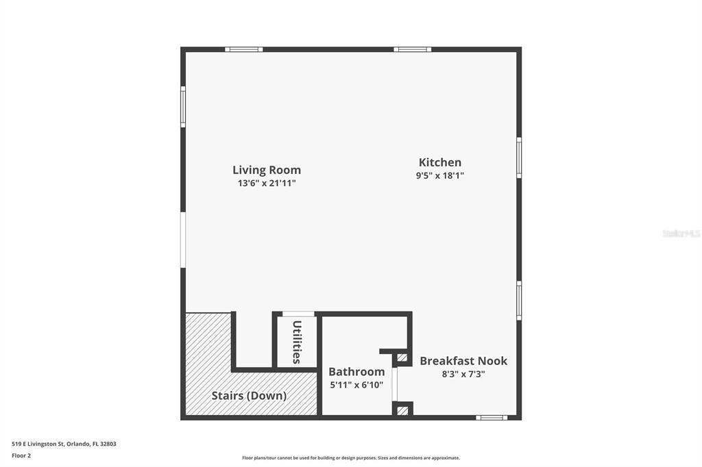 2nd floor plan - Carriage House