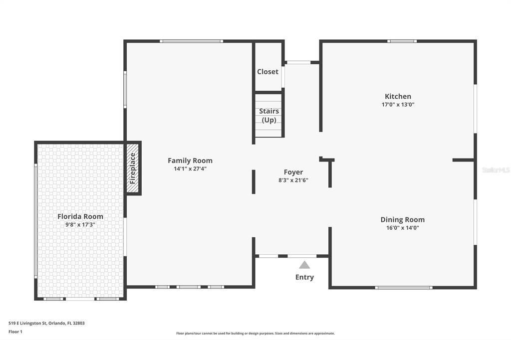 1 floor plan - Main House