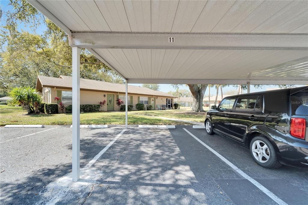 Covered Carport Parking