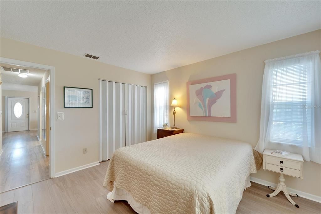 Bedroom 2 w/NEW Laminate Flooring