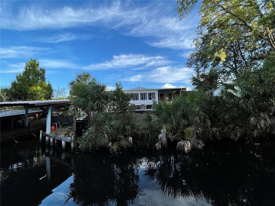 View of house from waterside