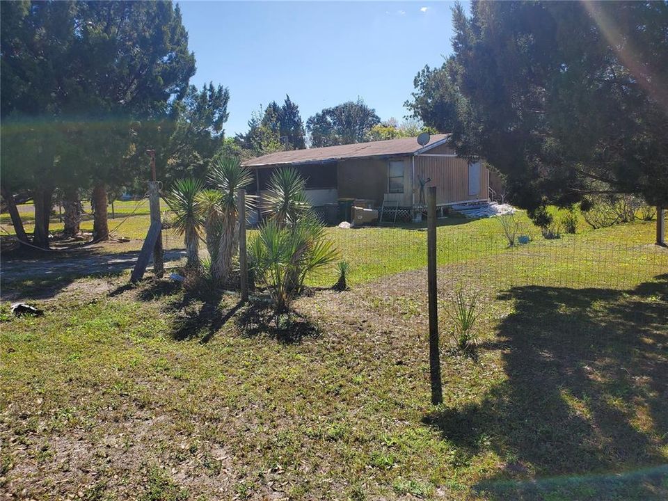 Front Driveway of property