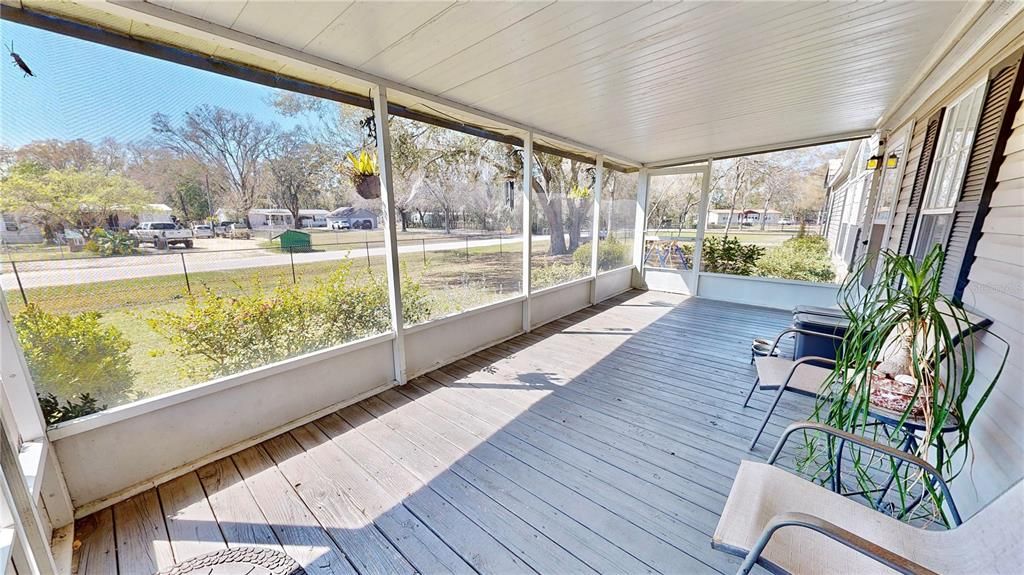 Front Screened Porch