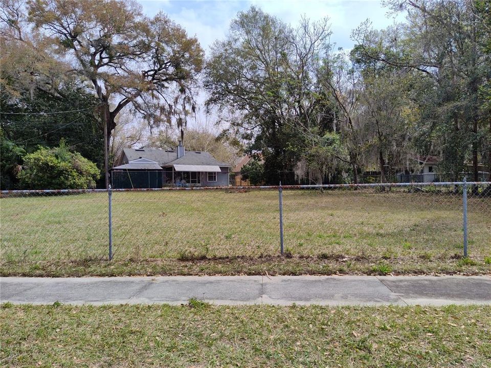 From front of property facing east