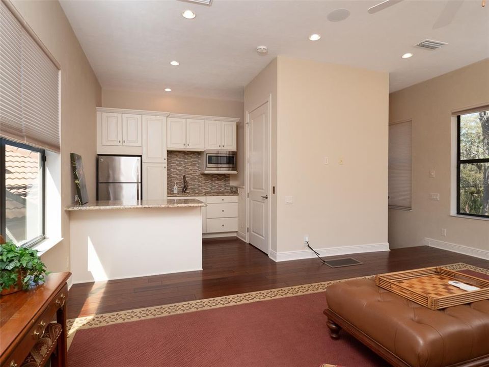 KITCHENETTE IN CASITA WITH DOOR TO ELEVATOR