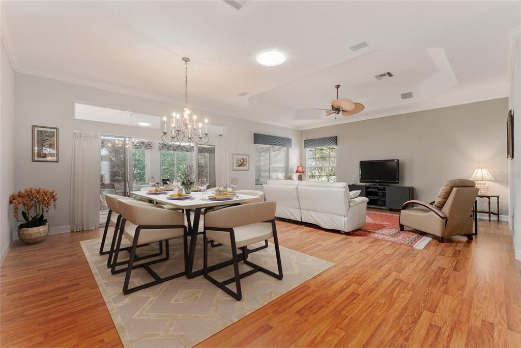 Staged Dining Room Photo