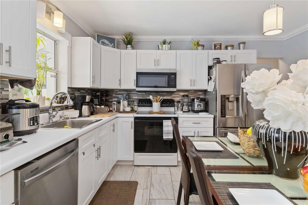 Main living area kitchen