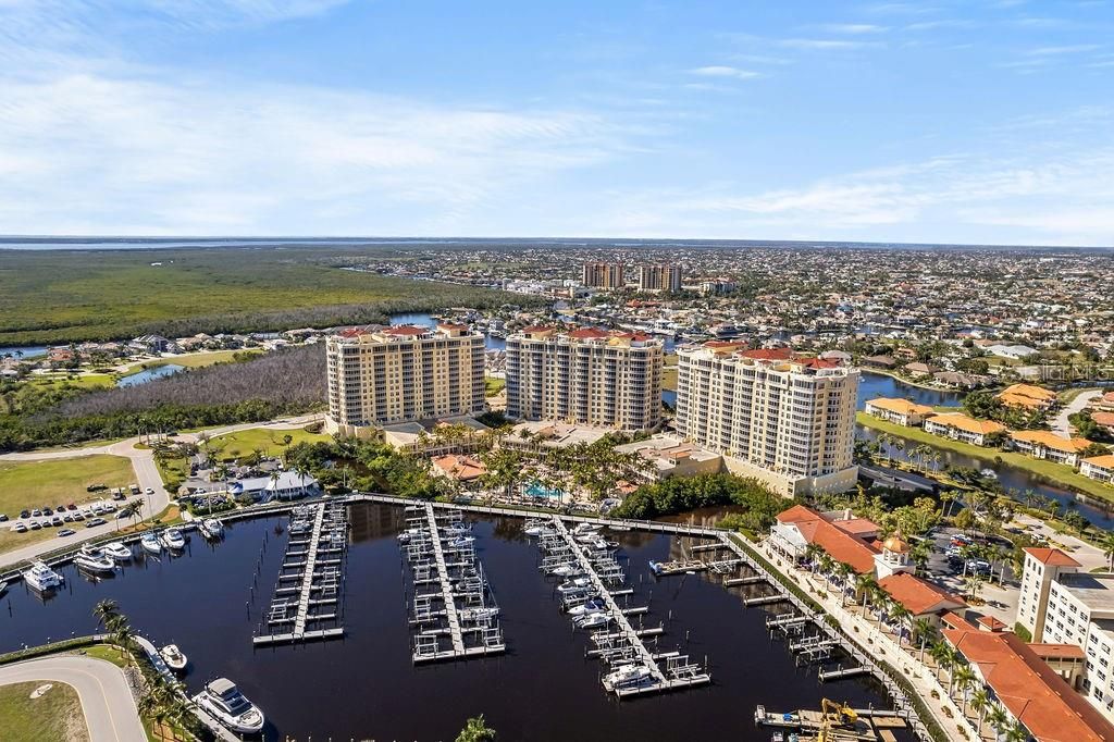 View overlooking Marina