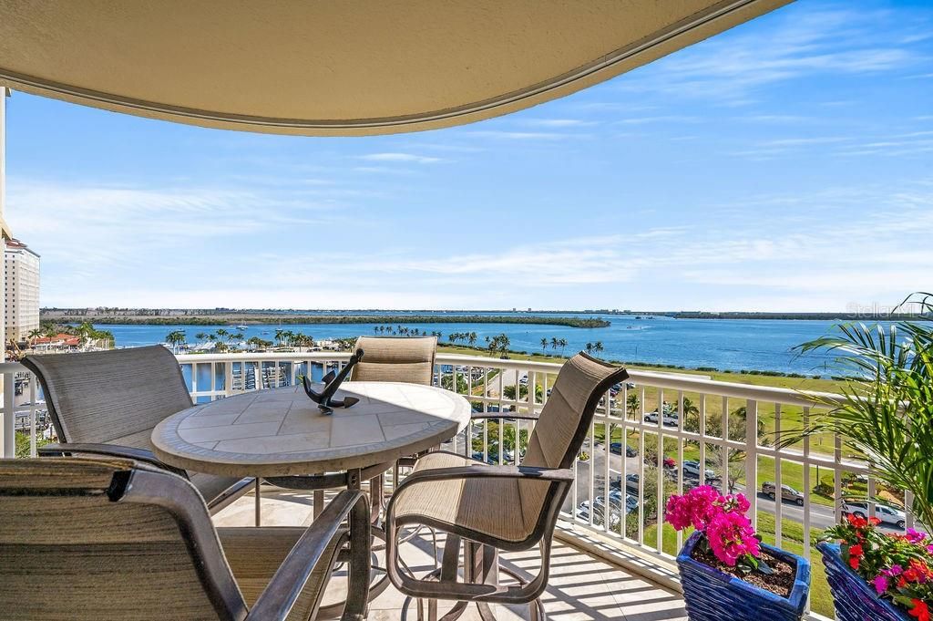 Enjoy Breakfast on the Balcony