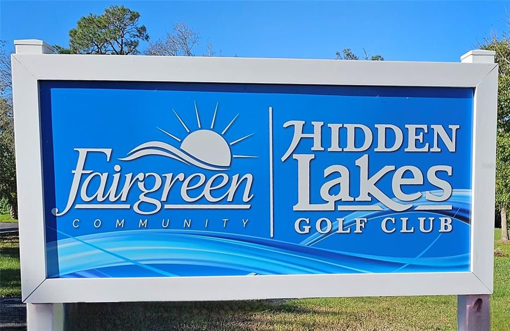 Located Fairgreen Golf Community