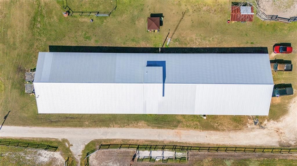 metal roof on barn