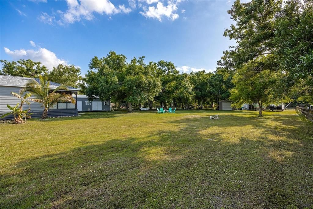 So many possibilities to love this space. Plenty of room to make your dream farm a reality.