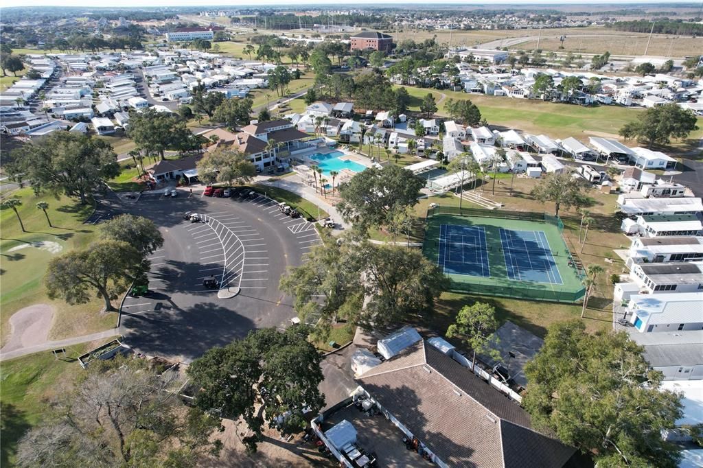 View of Main Clubhouse