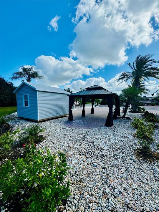 New Gazebo for entertaining!