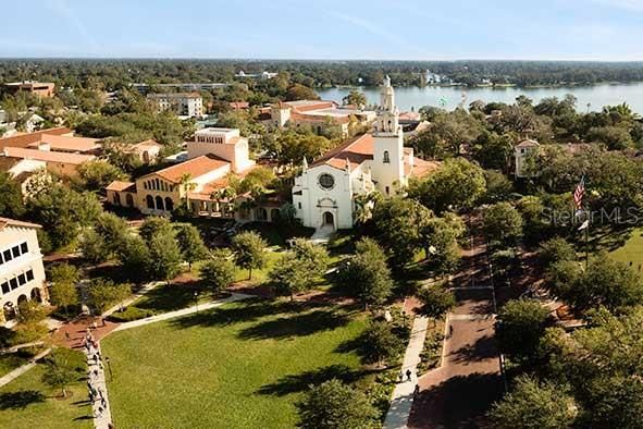 The most beautiful school in the South. Rollins College.