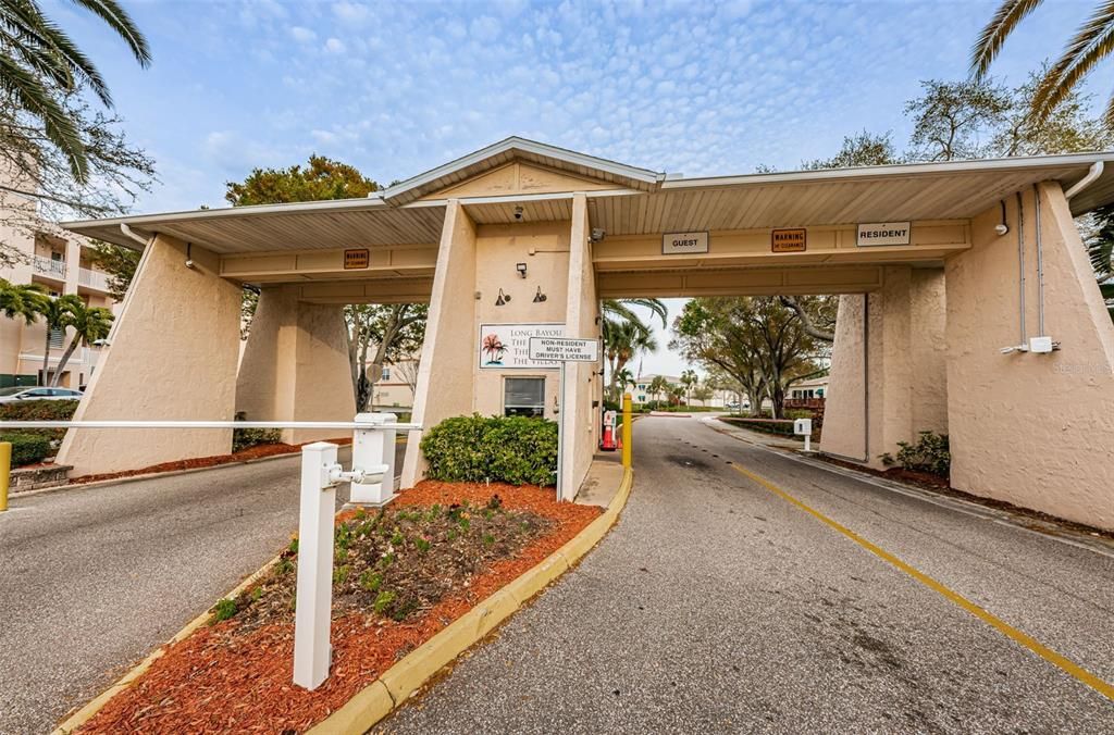 Shores of Long Bayou has full time security at gate, nature trails, 77 acres of nature preserve, benches, and truly expanded cable and internet included in the condo fee.  A bargain.