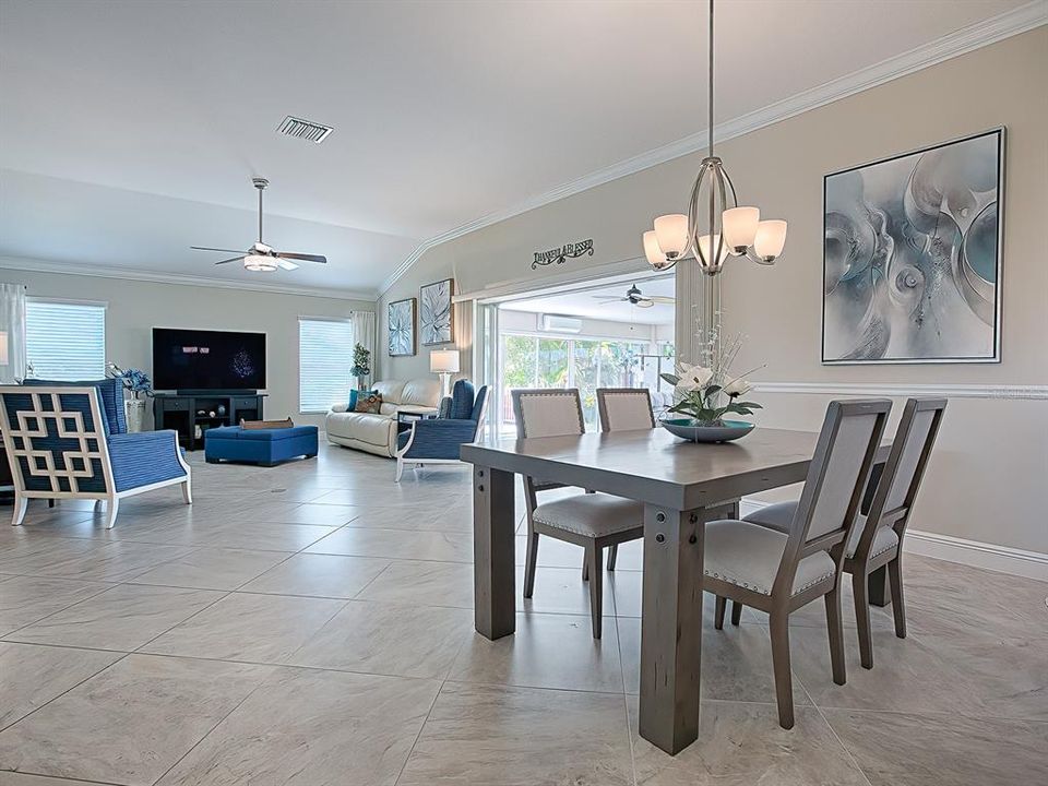 Wide, open floorplan will make entertaining a breeze