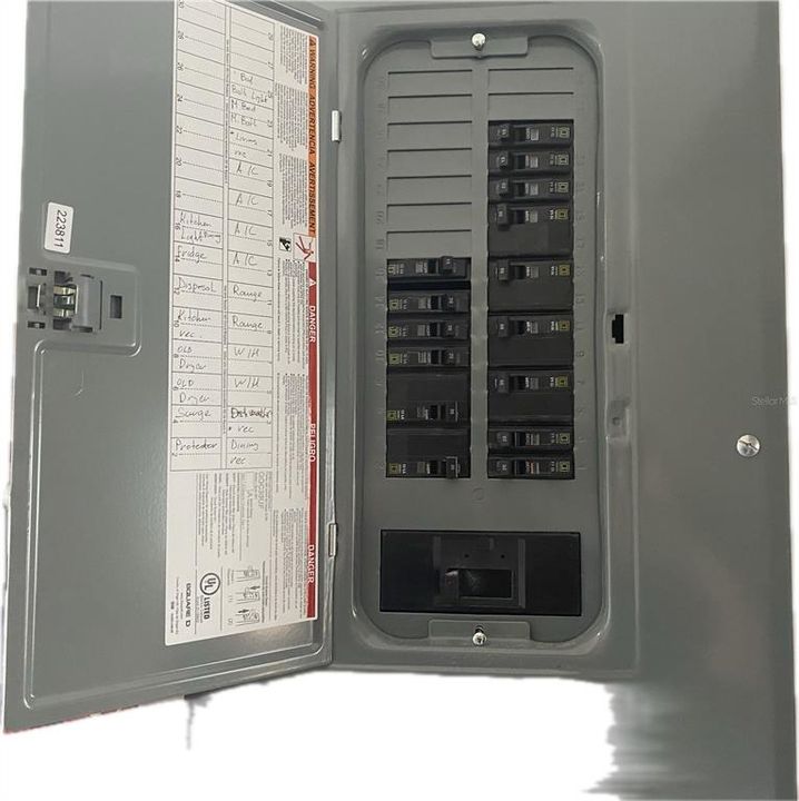 Updated Electrical Panel