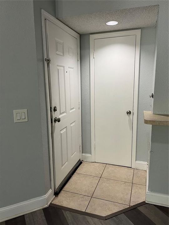 Condo Foyer with Closet