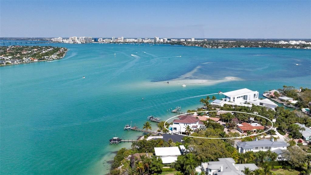 A stunning waterfront residence nestled in the exclusive neighborhood of Sarasota, FL