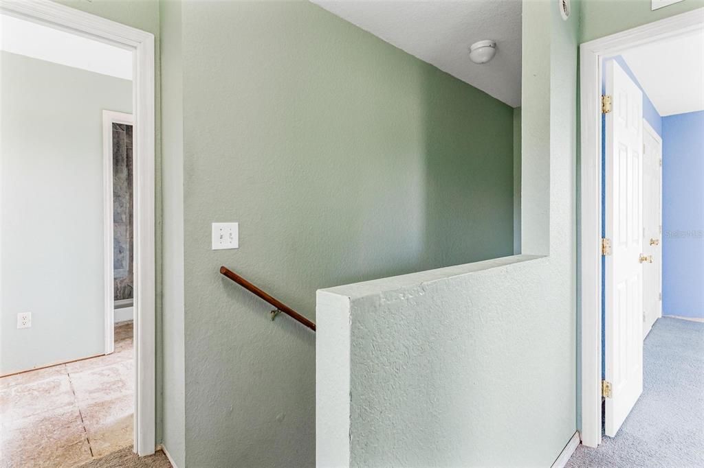 Hallway leading to Bedrooms