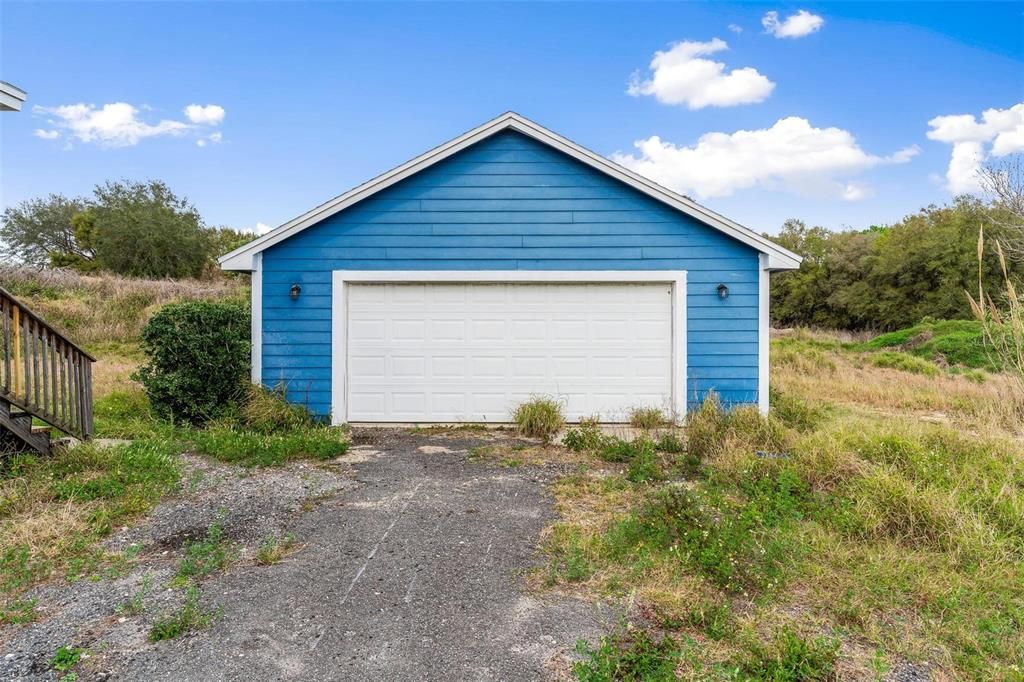 Detached Two Car Garage