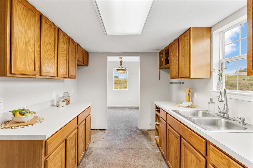 Kitchen with Plenty of Storage