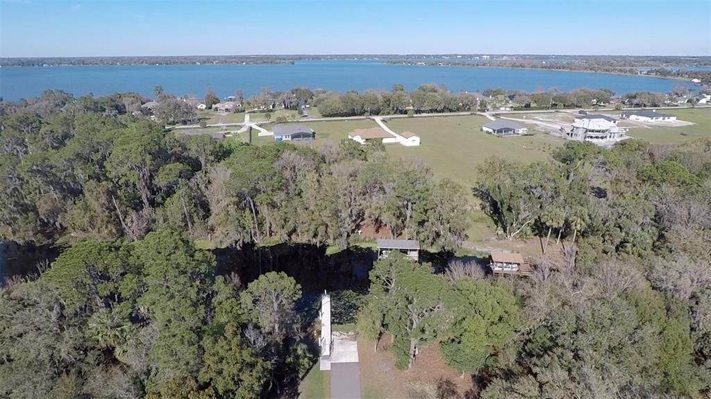 Community boat ramp for access to Harris Chain of Lakes