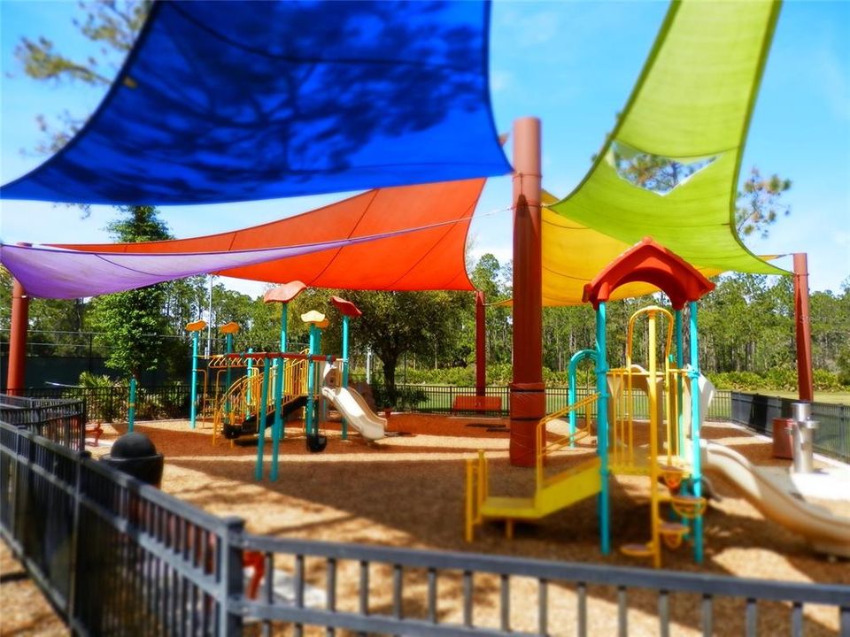 play area at nearby park