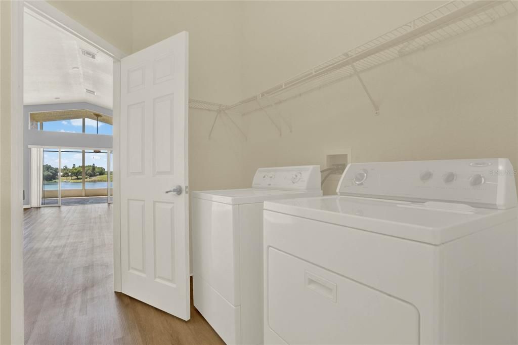 Laundry Room with Washer & Dryer