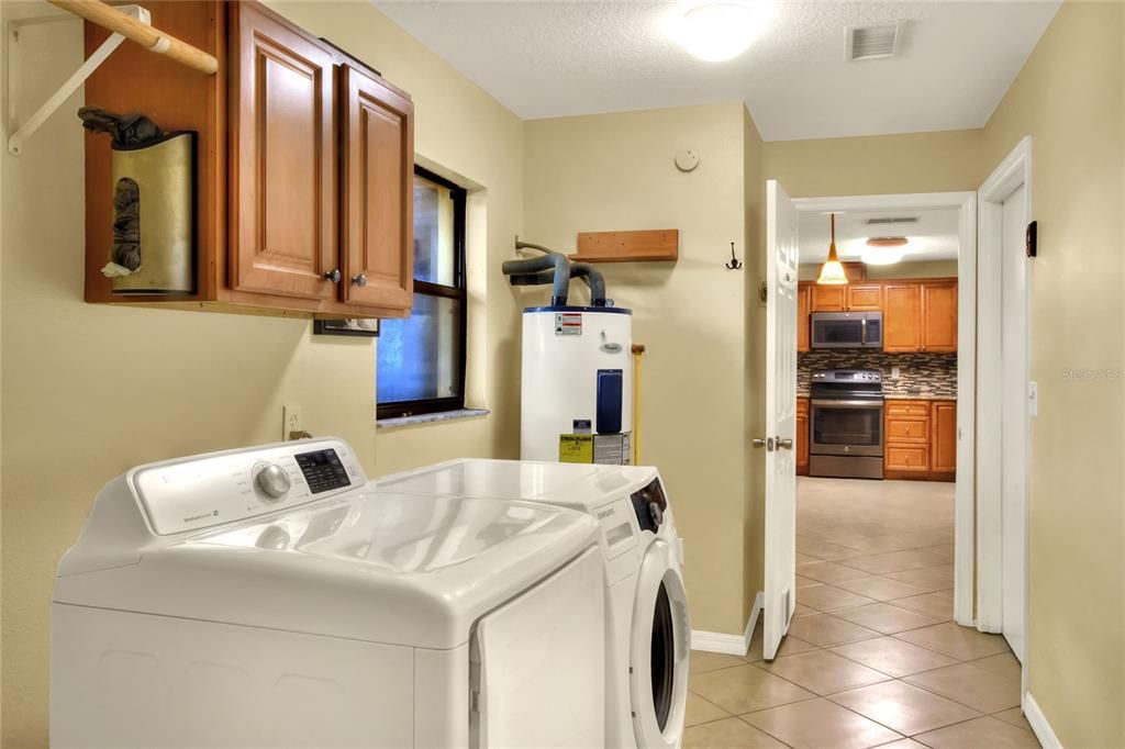 Washer and dryer remain.