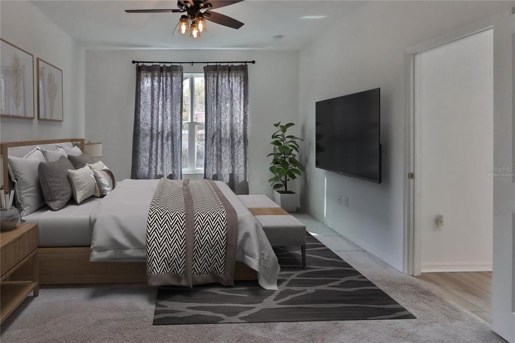 master bathroom