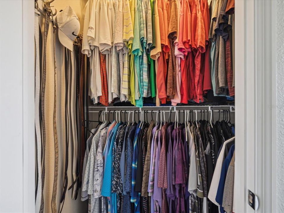 Primary walk-in closet