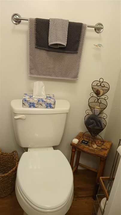 Newer toilet in the 2nd bath
