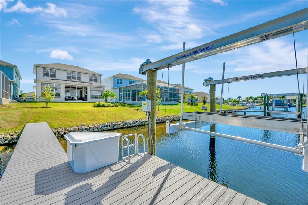 Imagine You on this Dock, loading up Your Boat for an awesome day on the water!