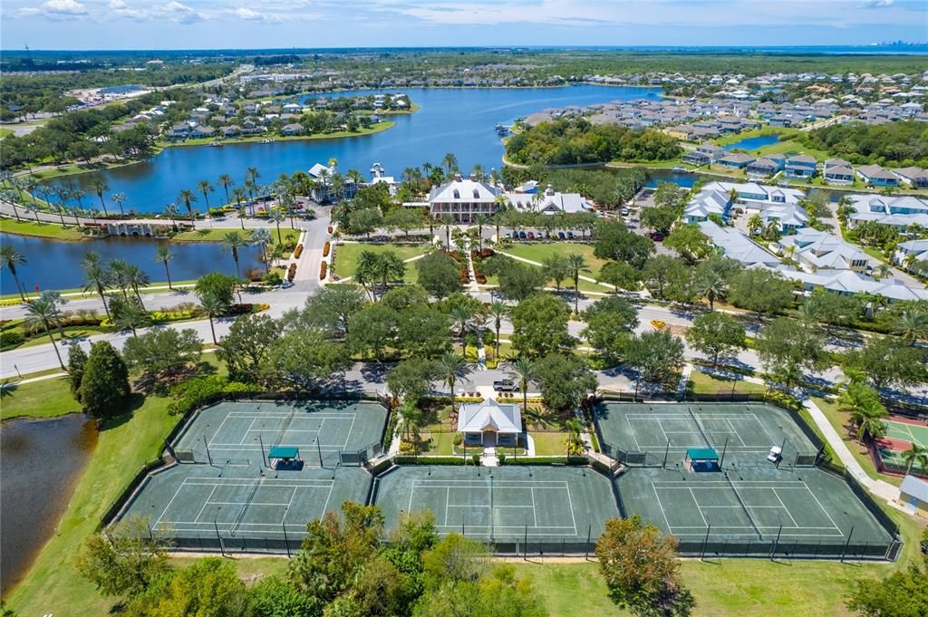 Five Community Tennis Courts.