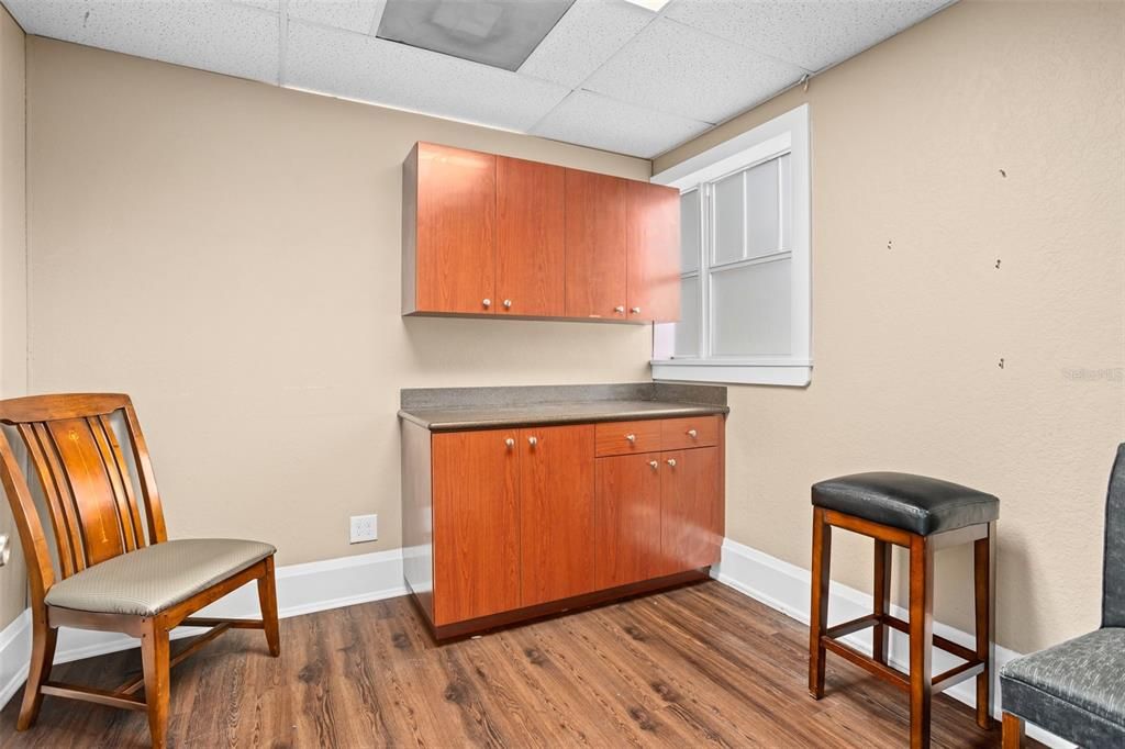 First floor office or treatment room.