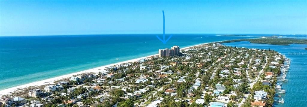 NO HOTELS OR BUSINESSES in the Mandalay community that Regatta Beach Club is located!  Very private - yet close to everything!!  (Caladesi Island State Park & Honeymoon Island -just north of condo!)