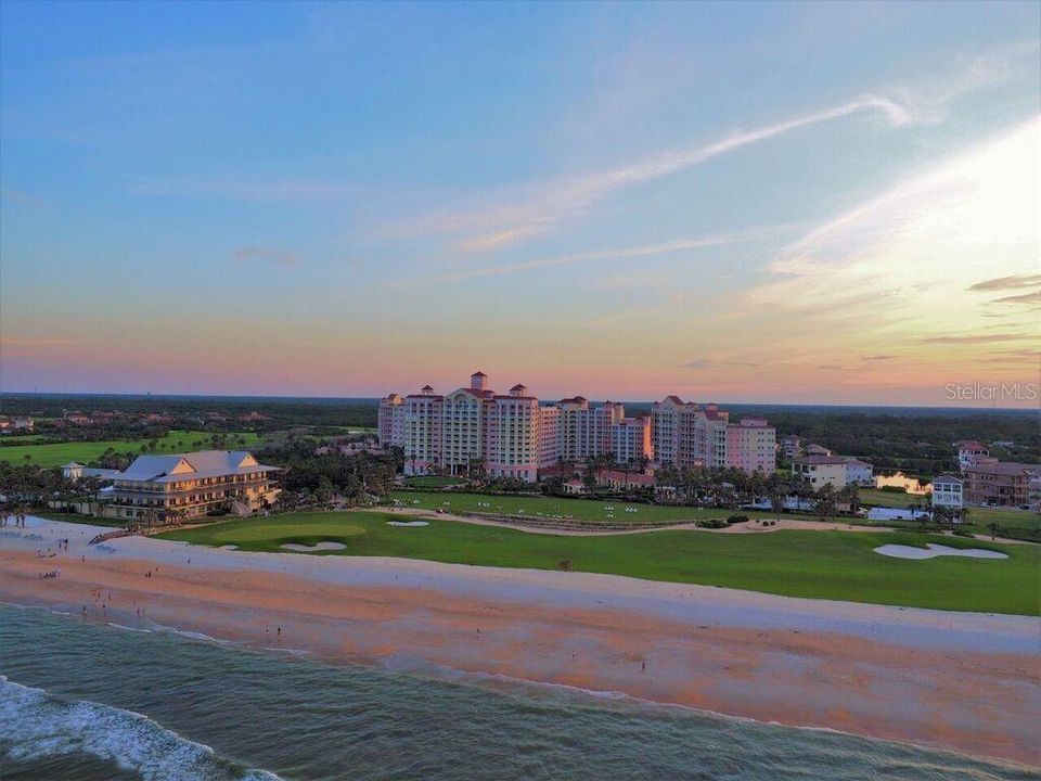 Sunset at the Hammock Beach Resort.