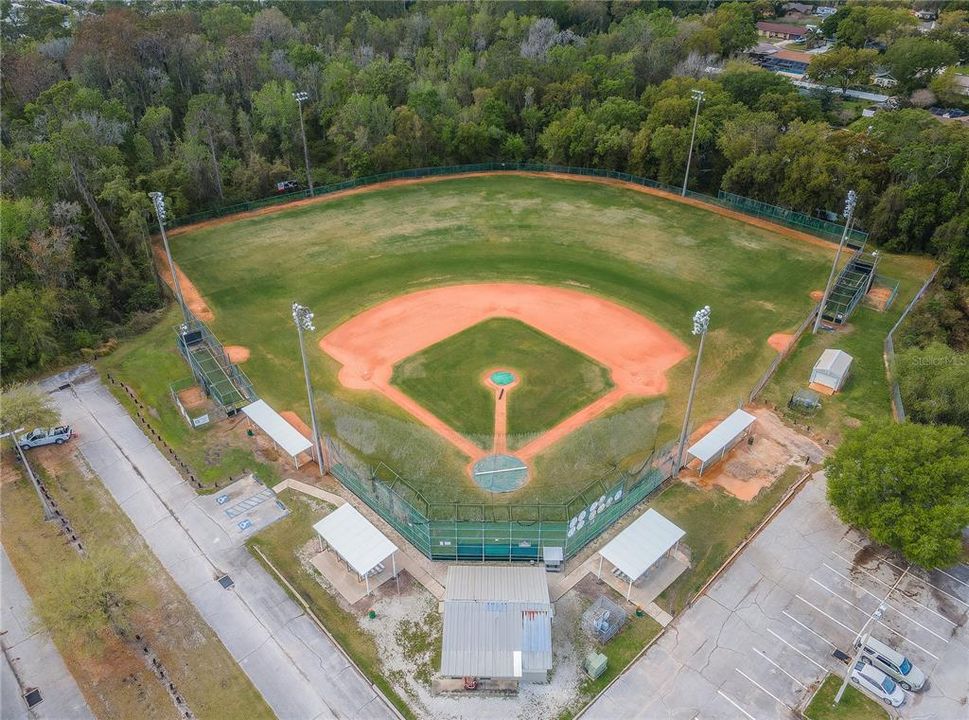 Aerial View of the Bloomingdale Youth Sports Association