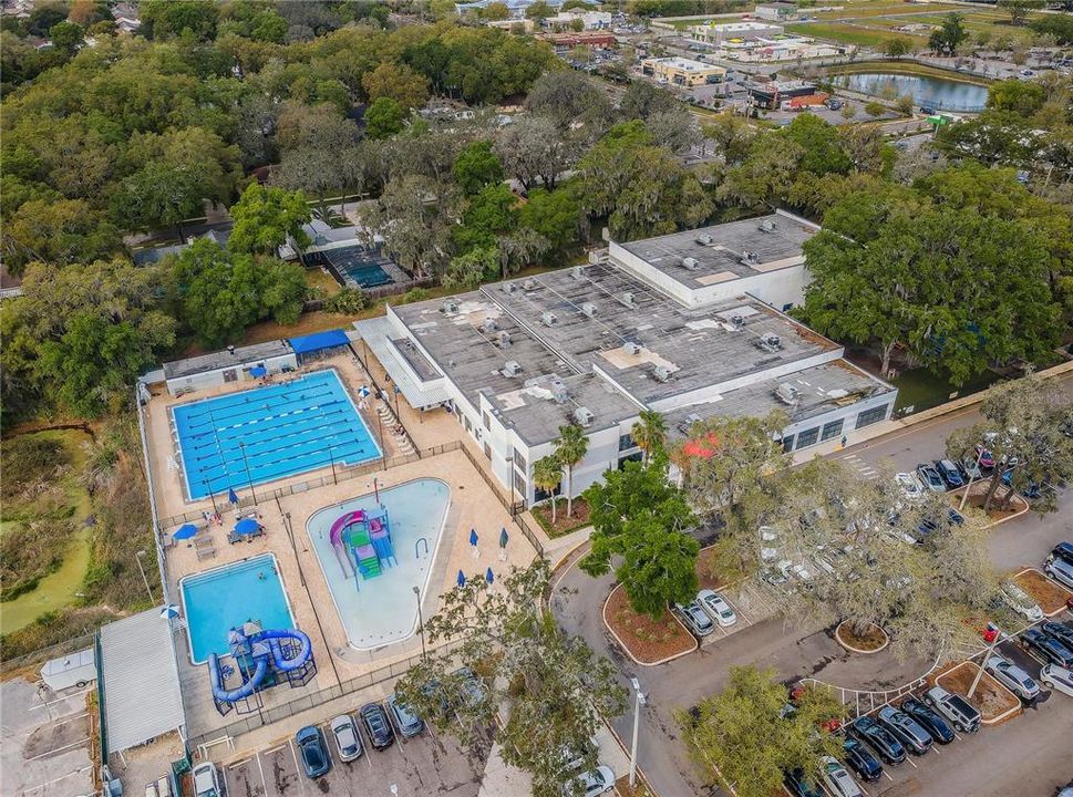 Aerial View of the Campo Family YMCA