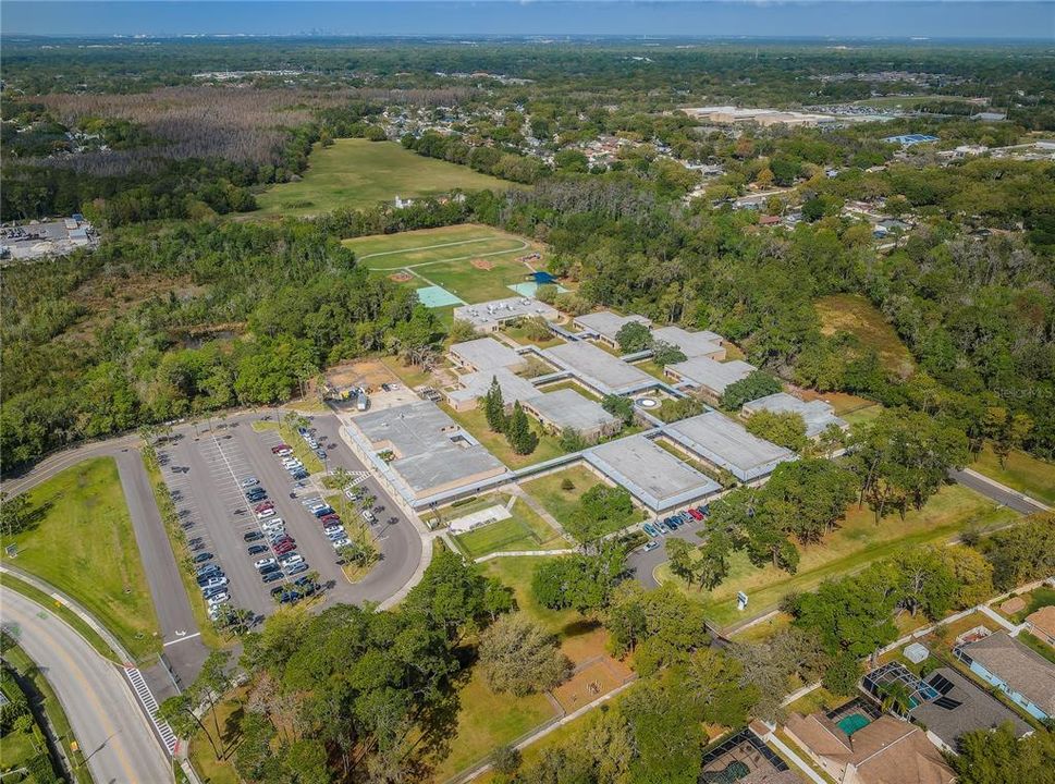 Aerial View of Alafia Elementary School