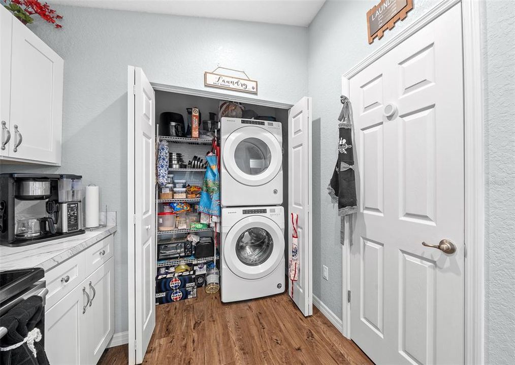 Pantry / Washer / Dryer