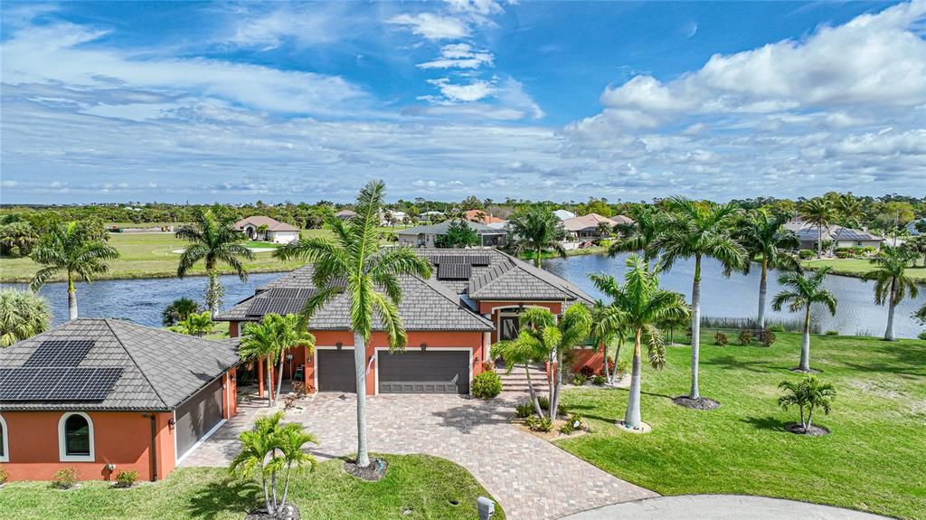 STUNNING water views from this custom built home....