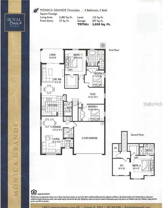 En Venta: $447,000 (4 camas, 3 baños, 2584 Pies cuadrados)