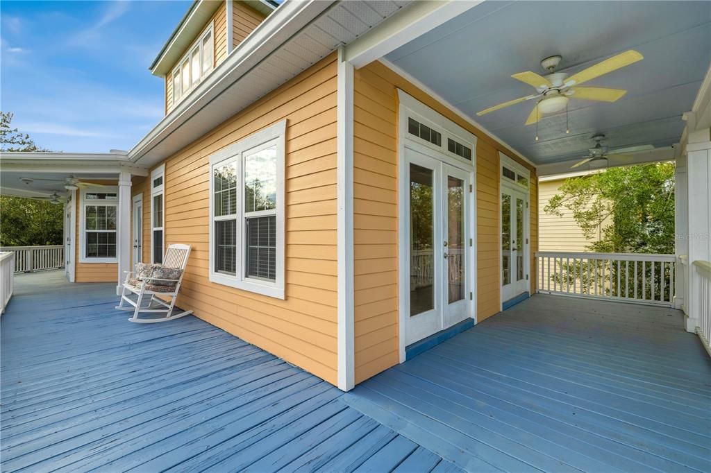 balcony adjacent with bedroom2