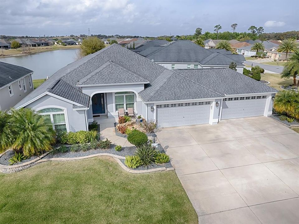 4 CAR GARAGE WITH WATER VIEW