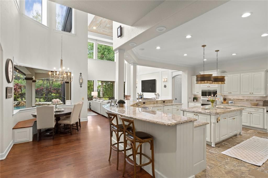 Bright breakfast nook!