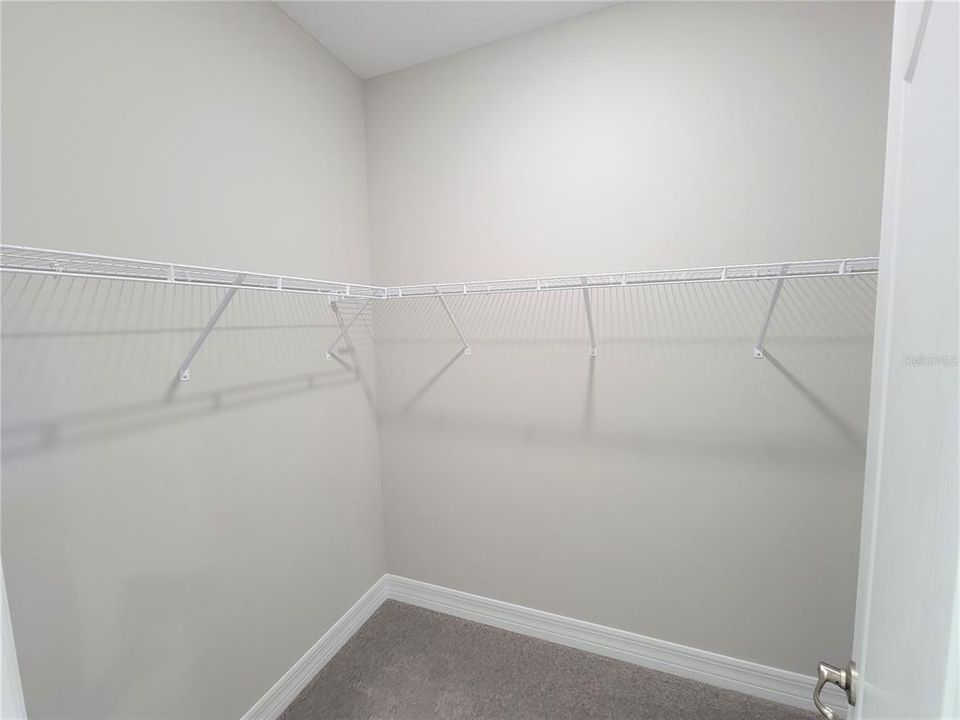 TWO WALK-IN CLOSETS IN PRIMARY BEDROOM